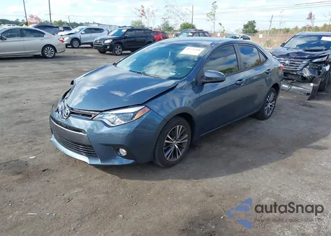 2016 Toyota Corolla Le Plus from USA, damaged, VIN 2T1BURHE8GC687780